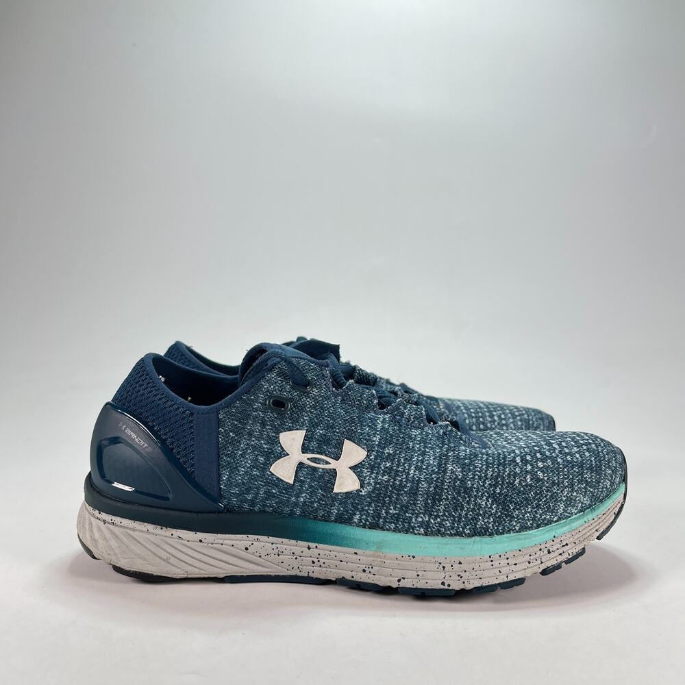 Under Armour Charged Bandit 3 Marlin Blue Running Shoes 1298664-918 Women's Sz 7
